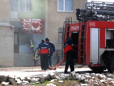 Yangın çocuk odasından başladı