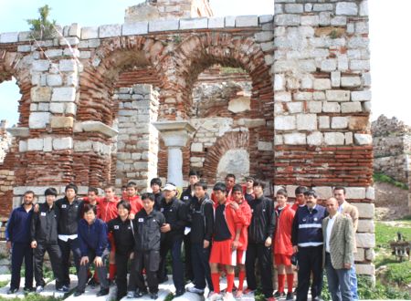 Koreli Tekvandocular Enez'de Gösteri Yaptı 