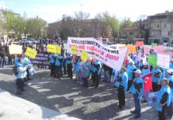 Lüleburgaz'da Özelleştirme Protestosu 