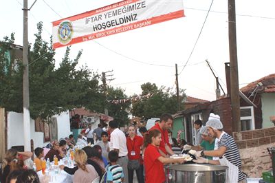 Malkara'da Ramazan Ayının Son Sokak İftarı