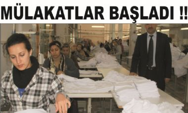 MÜLAKATLAR Başladı !!!