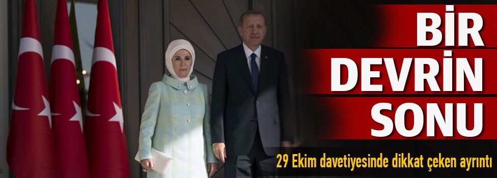 29 Ekim davetiyesinde dikkat çeken ayrıntı