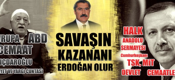 Savaşın kazananı Erdoğan olur!