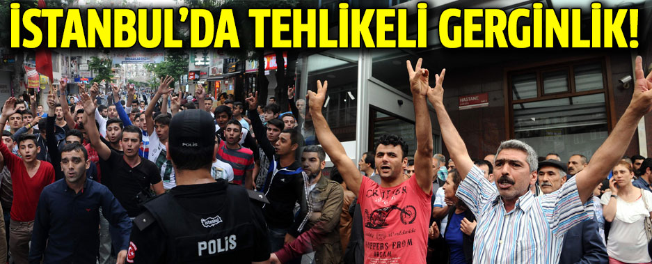 Gaziosmanpaşa'da Tehlikeli Gerginlik: Stand Açmak İsteyen HDP'li Gruba Saldırı! VİDEO