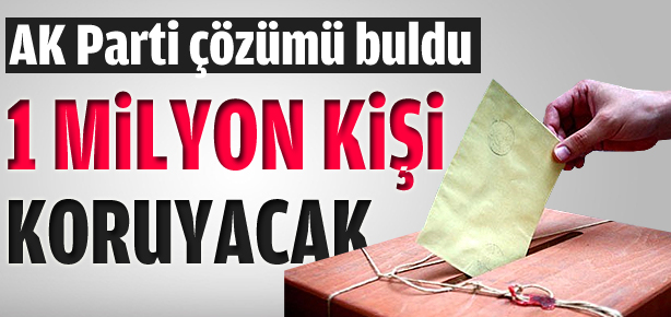 Tarihe Geçecek Uygulama: 1 Milyon AK Parti'li Sandık Başında Kalkan Olacak!