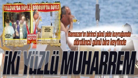 İki yüzlü Muharrem!