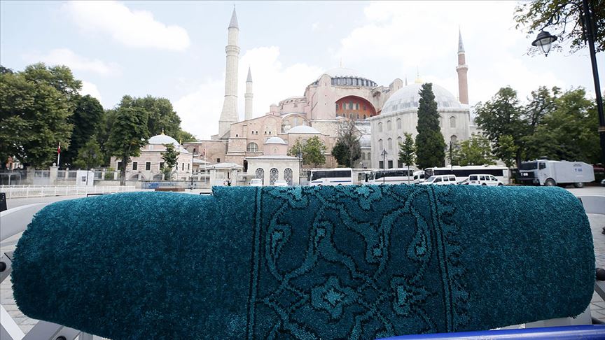 Ayasofya Cami İçin Geri Sayım