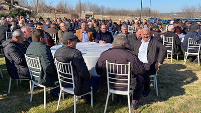 Çiftçiler yağmur duasına çıktı