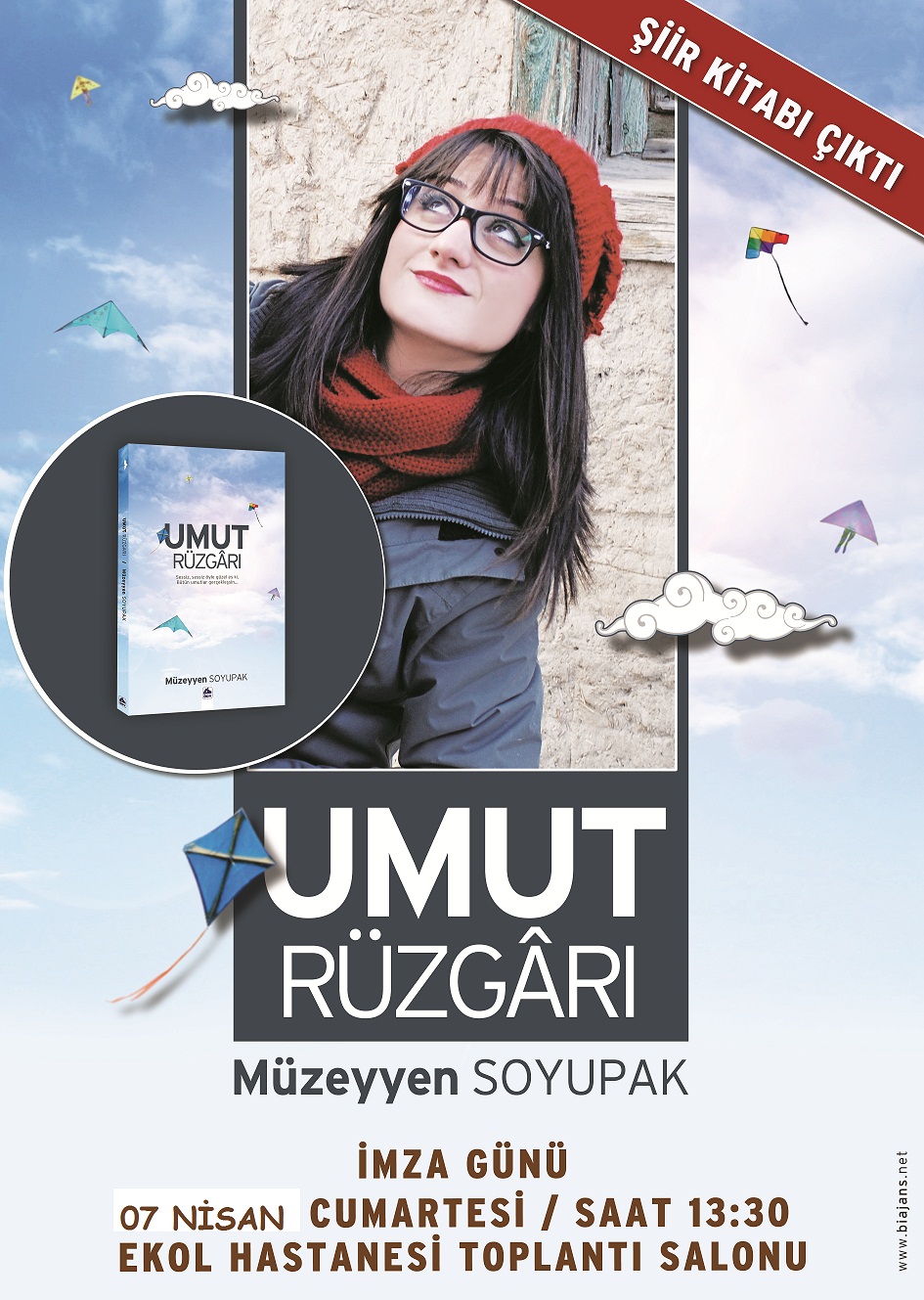 Yazarımız M. Soyupak ın  UMUT RÜZGÂRI ŞİİR KİTABI ÇIKTI!