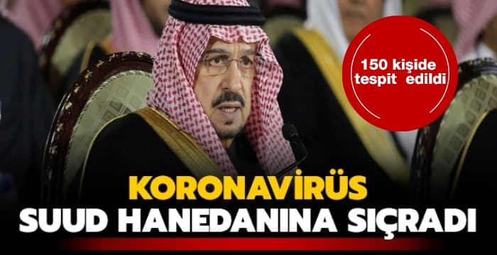 Koronavirüs Suud Hanedanlığına Sıçradı