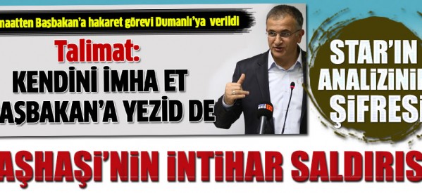 Haşhaşi’nin intihar saldırısı!