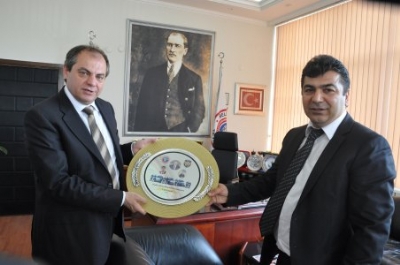 Dalgıç'a  Plaket 