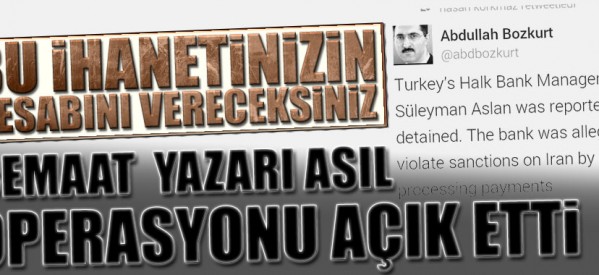 Cemaat yazarı, asıl operasyonu açık etti!