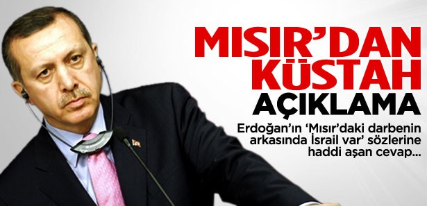 Mısır'dan Erdoğan'la İlgili Küstah Açıklama!