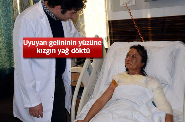 Kayınvalide, Gelinin Üzerine Kızgın Yağ Döktü