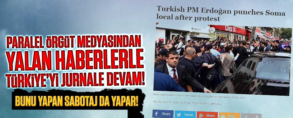 Paralel Örgüt Medyası Yalanlarla Türkiye’yi Jurnallemeye Devam Ediyor!