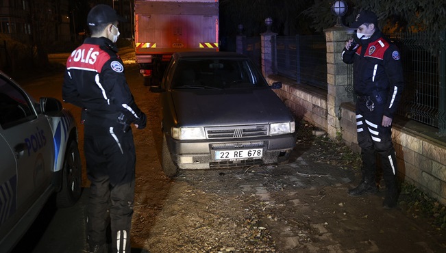 Araç sahibine cezası plakadan uygulandı