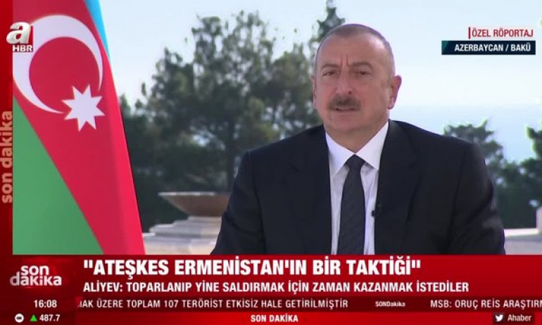 Aliyev'den Türkiye Açıklaması