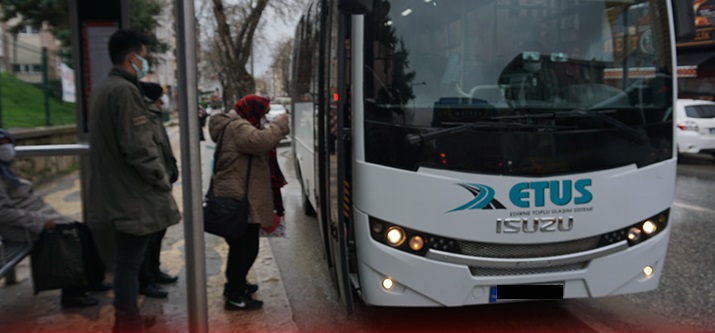 Edirne’de toplu ulaşım ve taksi ücretlerine zam geldi