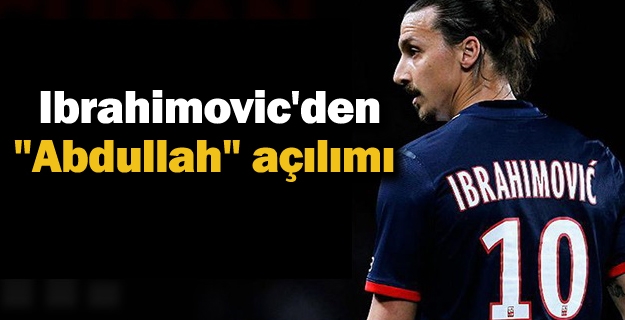 Ibrahimovic'den, 