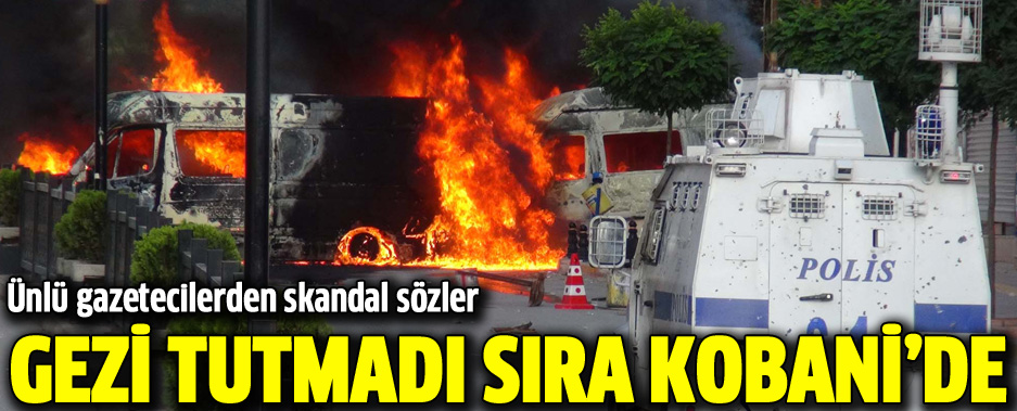 Gezi Provokasyonu Tutmadı Sıra Kobani'de!