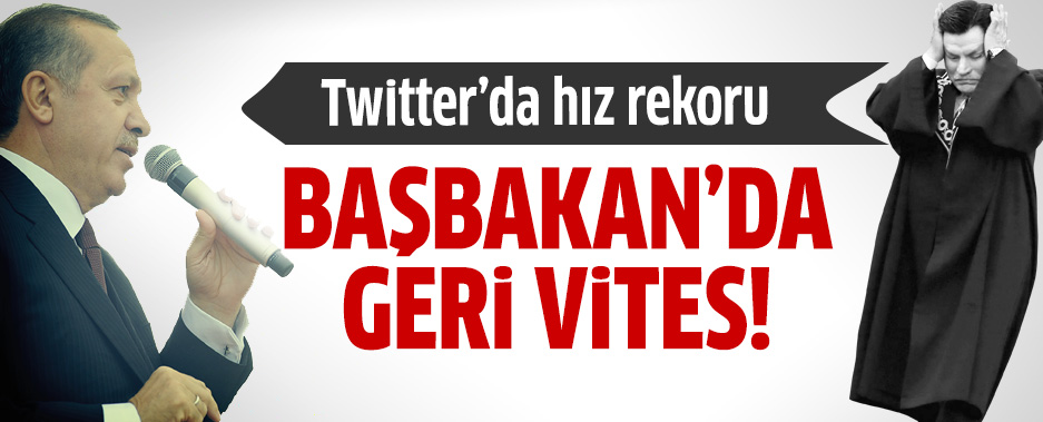 Haşim Kılıç'tan Twitter'da Hız Rekoru Başbakan'da Geri Vites!