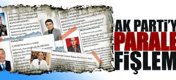 Ak Parti’ye paralel fişleme!