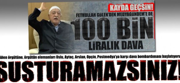 Gülen örgütü ve örgütün o üyelerine karşı dava mücadelesi başlatıyoruz!