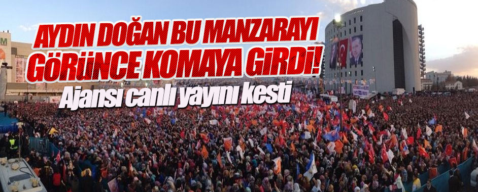 Aydın Doğan Bu Manzarayı Görünce Komaya Girdi: DHA Yayını Kesti!