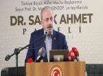 TBMM Başkanı Şentop, Edirne'de Dr. Sadık Ahmet Paneli'nde konuştu