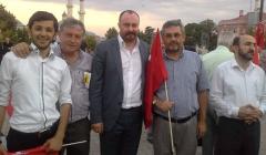 Edirne den Mısır ve Suriye'deki Katliamlara Protesto