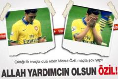 Mesut Özil ilk maçında büyüledi!