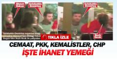 Demirtaş ve Nazlı Ilıcak yemekte buluştu