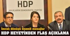 İmralı Dönüşü HDP Heyetinden Flaş Açıklama: 4-5 Ay İçerisinde...