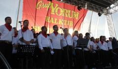 Grup Yorum konserinde skandal