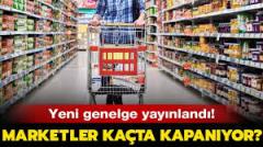 Marketlere yeni düzenleme