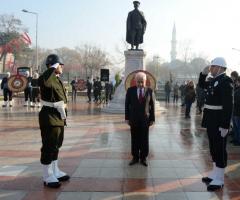 Atatürk'ün Edirne'ye gelişinin 85. yıl dönümü kutlandı