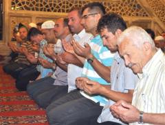 Selimiye Camii'nde Ramazan Bayramı Coşkusu