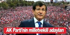 İşte AK Parti'nin milletvekili adayları