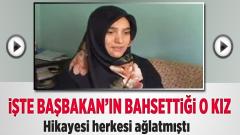 İşte Başbakan'ın bahsettiği o kız