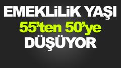 Emeklilik yaşı düşüyor!