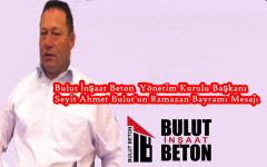 Bulut Beton İnşaat Bayram Mesajı