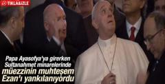 Papa Franciscus İstanbul'da