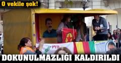 O Vekile Şok: Dokunulmazlığı Kaldırıldı!