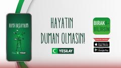 Yeşilay sigarayı bırakabilirsin mobil uygulamasını kullanıma sundu