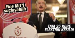 Kılıçdaroğlu'nun Adana konuşmasında elektrikler kesildi