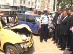 Keşan'da Trafik Malzemeleri Sergisi 